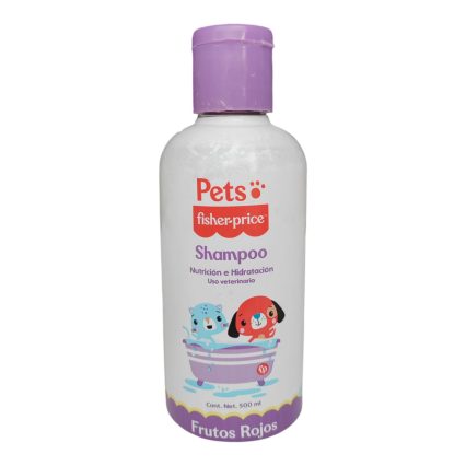 FISHER PRICE - Shampoo Frutos Rojo Para Perros 500 ml