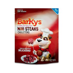 BARKYS - Premios Jerky Mini Sticks Chuletita Para Perro Sabor Res 500 g