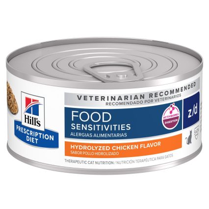 Hill's Prescription Diet z/d Alimento Húmedo para Alergia Alimentaria para Gato Receta Original 156 g