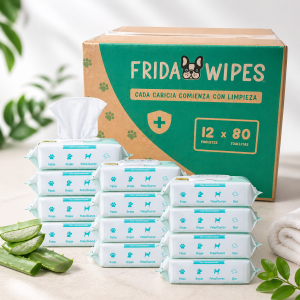 Frida Wipes Toallitas Húmedas Con Olor Aloe Vera - 12