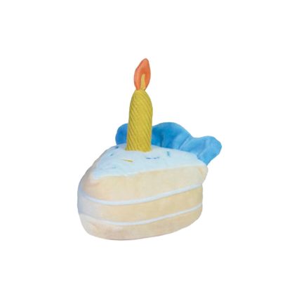 D-PELUCHE - Peluche con Forma de Pastel Para Perro 17 Cm