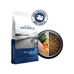 DIAMOND NATURAL - Alimento Seco Para Cachorro Raza Pequeña Sabor Pollo 18 Kg