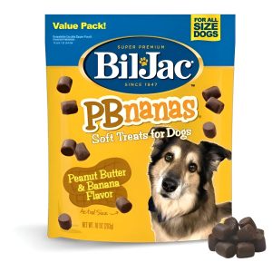 BILJAC - Premios Para Perro Cacahuate Y Platano 113 G