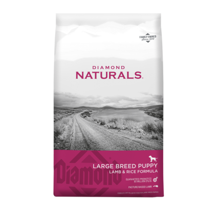 Alimento Diamond Naturals Cordero y Arroz Cachorro Razas Grandes 18.14 KG (UNICAMENTE BAJO PEDIDO)