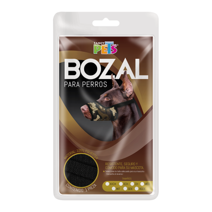 FANCY PETS - Bozal Para Perro Con Forro De Malla Inter