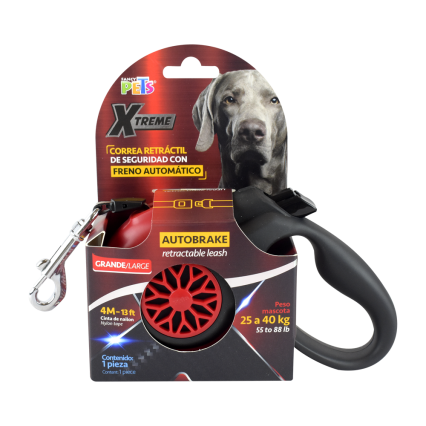 FANCY PETS - Correa Retractil Para Perro Gde 5 M (25 A 40 Kg)