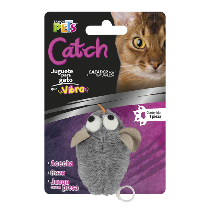 FANCY PETS - Juguete Ratoncito Vibro Catch Para Gato