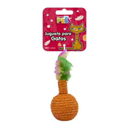 FANCY PETS - Juguete Para Gato Sonaja Con Plumas