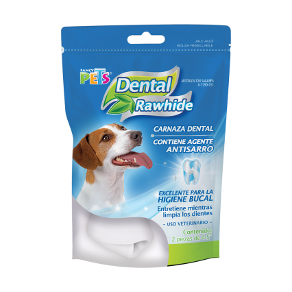 Fancy Pets Carnaza Dental 2 pz - Premios para Perro