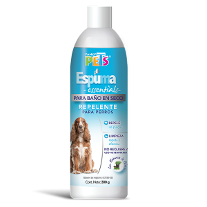FANCY PETS - Espuma Para Perro Baño En Seco Repelente Chico 300 g