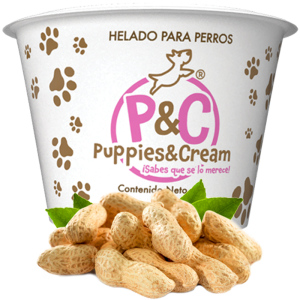 Helado Puppies&Cream Mantequilla de Cacahuate 60g