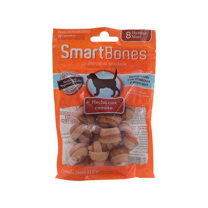 SmartBones Premios Mini Huesos de Camote 112 g