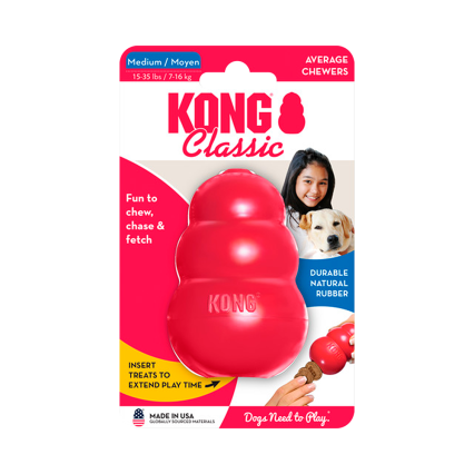 Juguete Kong Clásico Mediano Para Perro