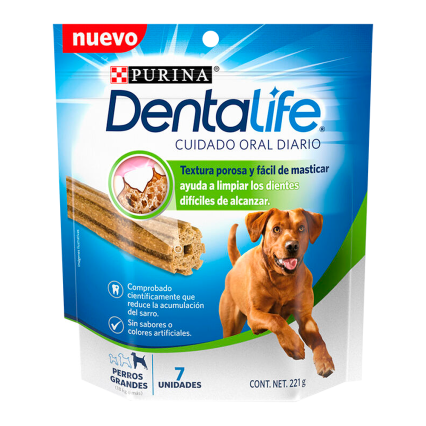 Dentalife Snack Para Perro Razas Grandes 221g