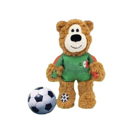 KONG - Juguete Oso Mediano Mundialista Para Perro