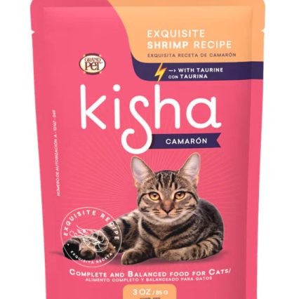 Sobre Kisha Receta de Camaron Para Gato 85g