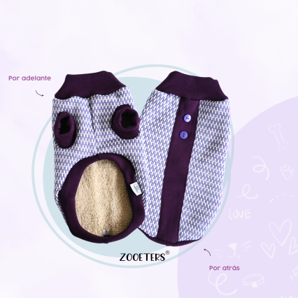 ZOOETERS - Suéter Cuadritos Para Perro Varios Colores T4
