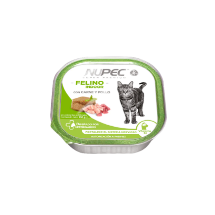 NUPEC - Indoor Alimento Húmedo Para Gato Adulto Lata De 100 g