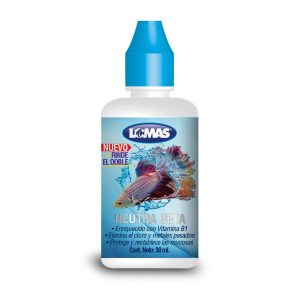 GRUPO LOMAS - Acondicionador Neutra Beta Para Acuarios 30 ml