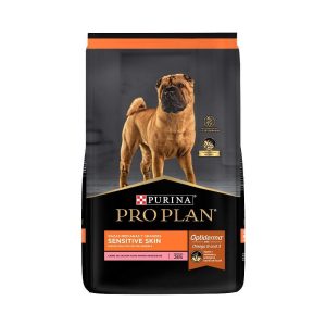 PRO PLAN - Sensitive Skin Alimento Seco Para Perro Adulto Razas Medianas y Grandes Piel Sensible Salmón 3 Kg