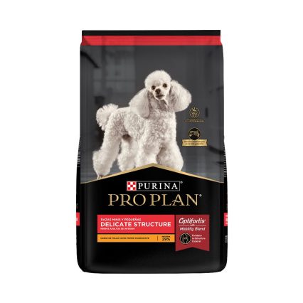 PRO PLAN - Delicate Structure Alimento Seco Para Perro Adulto Estructura Delicada Razas Mini y Pequeñas Pollo 3 kg