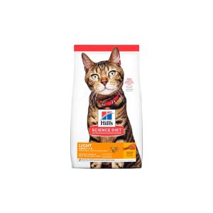 HILL'S SCIENCE DIET - Light Alimento Seco Para Gato Adulto 3.17 Kg
