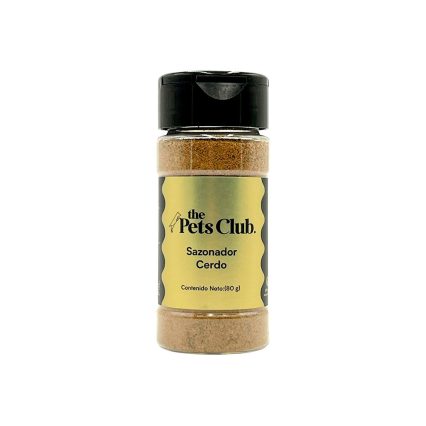 PETS CLUB - Sazonador Para Alimento De Perro Sabor Cerdo 90 g