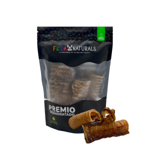 Frida Naturals Tráquea de Res Deshidratada