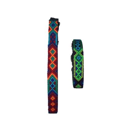 PUNTO MEXICANO - Collar Simple Para Perro 35x1 Cm