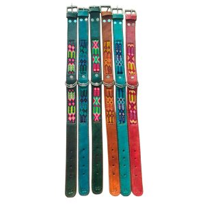 PUNTO MEXICANO - Collar Simple Para Perro 60x3.5 Cm
