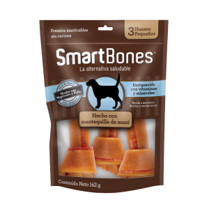 SmartBones Premios Huesos Mantequilla de Maní 142 g