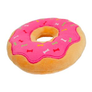 SUNNY - Juguete Dona de Fresa Para Perro 13 cm