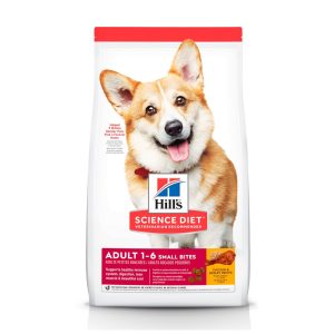 HILL'S SCIENCE DIET - Small Bites Alimento Seco Para Perro Adulto Razas Medianas 2.3 Kg