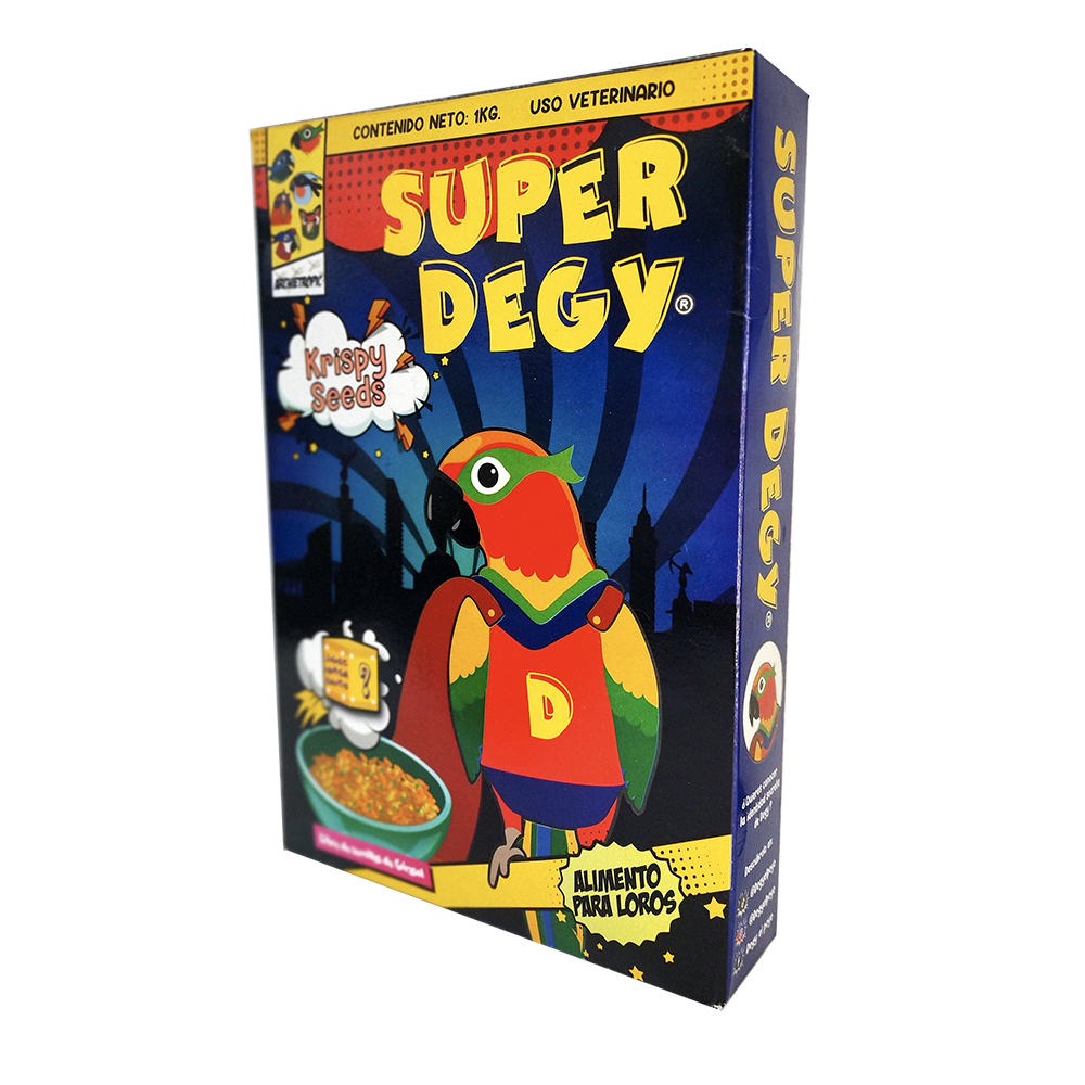 Alimento p/Aves Loros y pericos SuperDegy 1 kg - Image 2