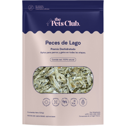 Premios Deshidratados Peces De Lago Para 120g