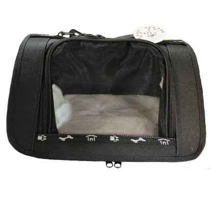 NAUGHTY DOG - Transportadora Para Perro/Gato Mickey Negro CH