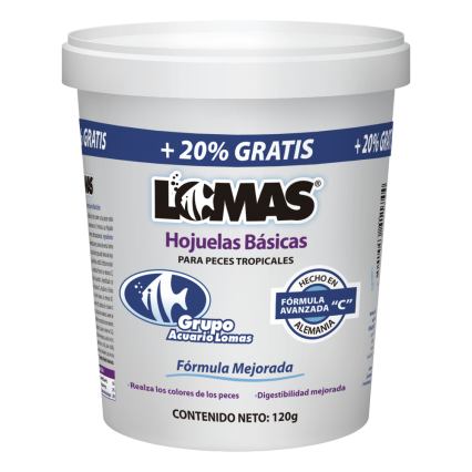 Hojuelas Básicas Para Peces Tropicales 100g