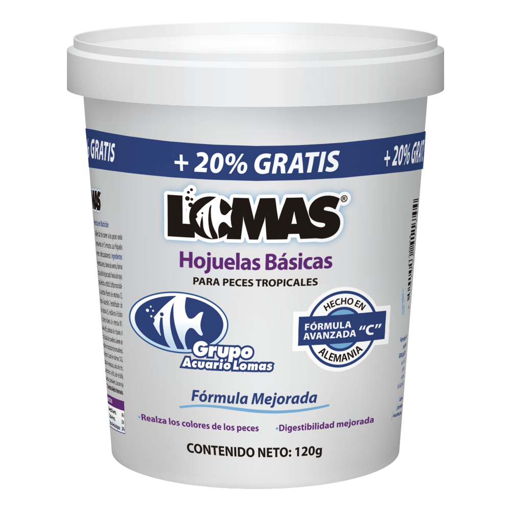 Hojuelas Básicas Para Peces Tropicales 100g