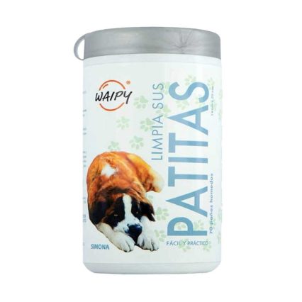 WAIPY - Toallitas Húmedas Para Perro Limpieza De Patas 70 Pzas