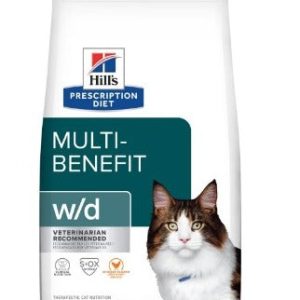 Alimento Hill's Prescription Diet w/d Multi-Beneficios Para Gato 3.9kg