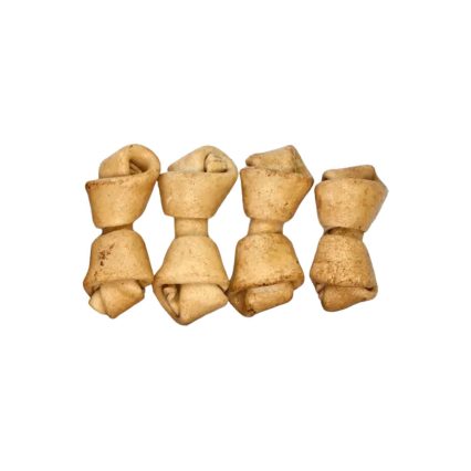 ZOOPLIES - Huesitos Carnaza Natural Para Perro Sabor Pollo 8 Pzas / 3-5 Cm