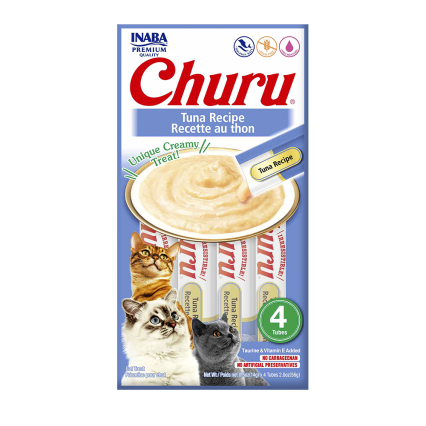 CHURU - Premio Para Gato Premium Pops Atún 4 pzas