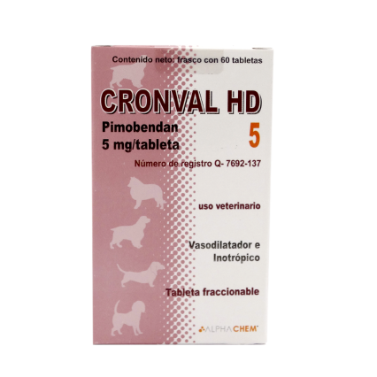 Cronval HD 5mg Frasco 60 Tabs