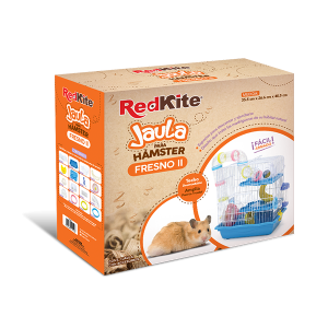 REDKITE - Jaula Fresno II Para Hamster Todas Las Etapas