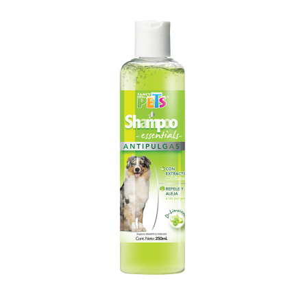 FANCY PETS - Shampoo Para Perro Essentials Antipulgas 250 ml