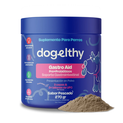 DOGELTHY - Suplemento Gastrointestinal Para Perro Sabor Cerdo Gastro Aid 270 g
