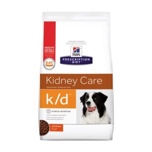 HILL'S PRESCRIPTION DIET - Kidney Care Alimento Seco Para Perro Adulto Problemas Renales k/d 7.98 Kg