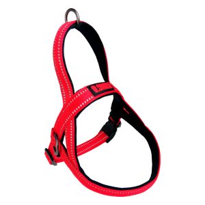 Arnés Kong Reflectante para Perros Medianos— Rojo· Diseño Ergonómico y Seguro