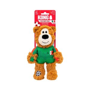 KONG Wild Knots Bear — Edición Mundial· Peluche con Esqueleto de Cuerda