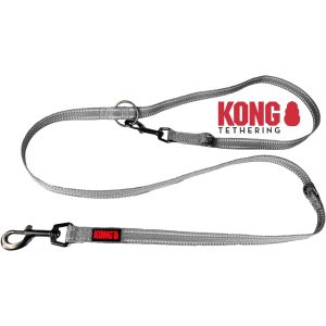 Kong correa ajustable gris